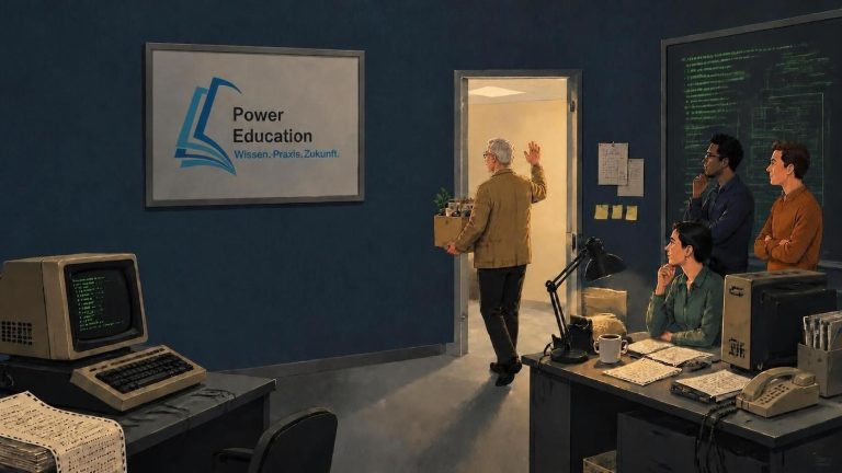 Power Education ist eine Lösung. RPG Entwickler geht in die Rente.